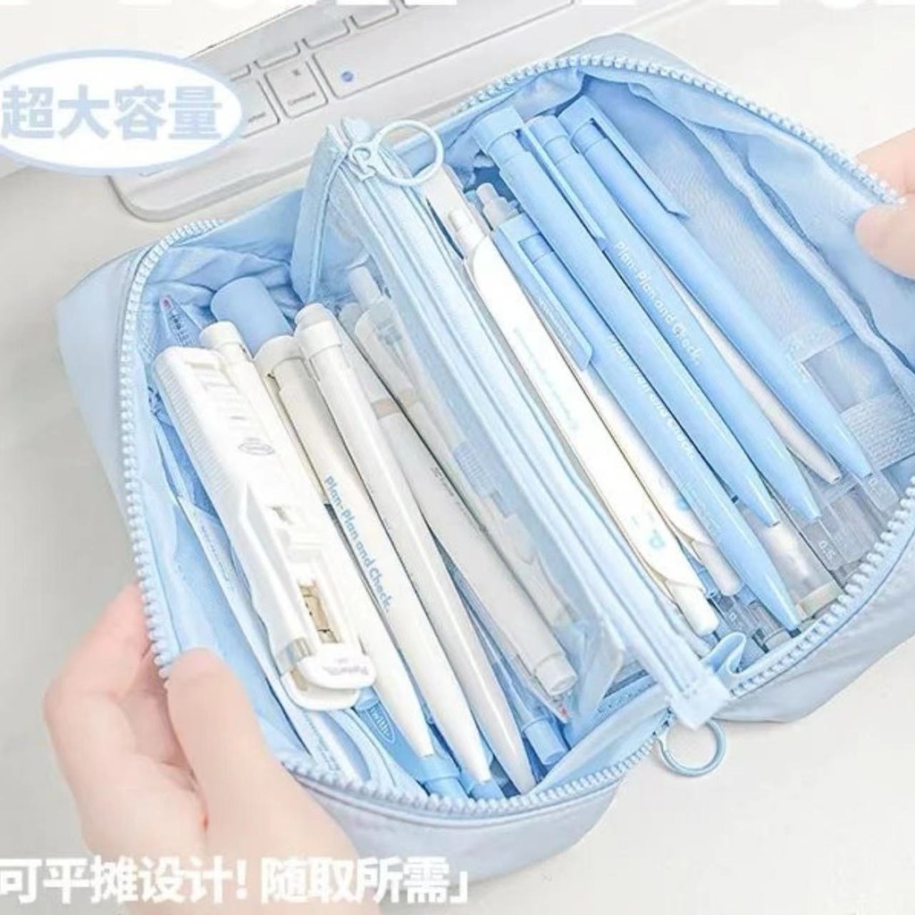 

Kotak Pensil Kapasitas Besar Pelajar Kotak Alat Tulis Bagus