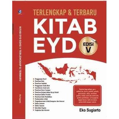 Kitab EYD Edisi V Terlengkap & Terbaru