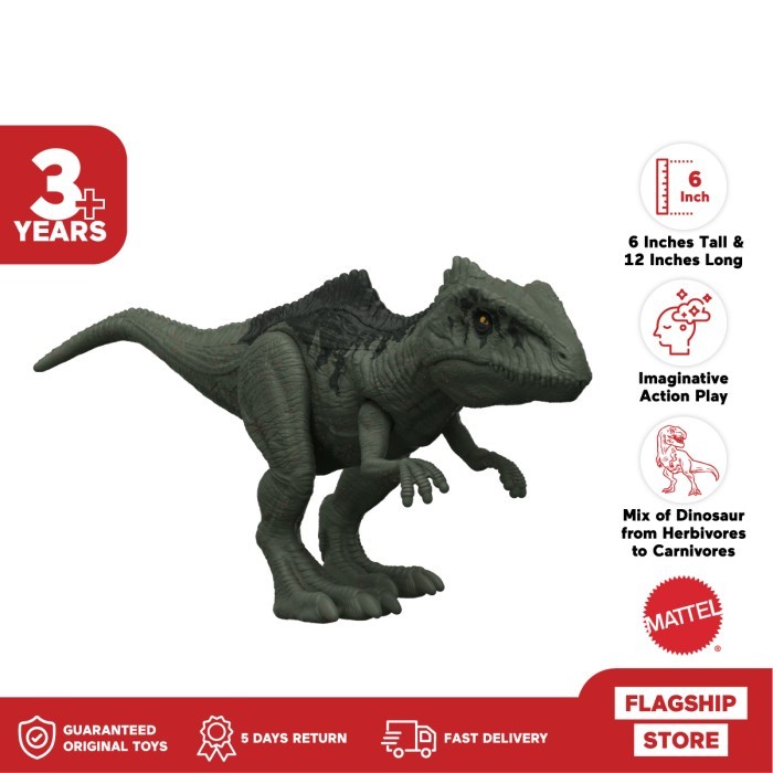 Jurassic World Dominion Giganotosaurus - Mainan Action Figure