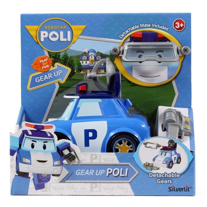 Robocar Poli Gear Up Poli 83392 Mainan Anak Original