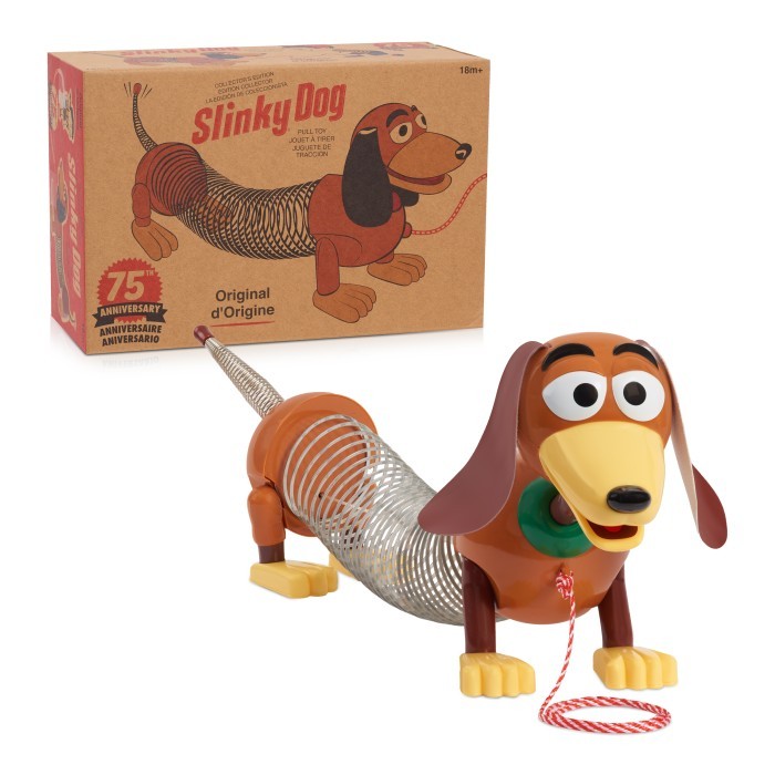 Just Play Toy Story Slinky Dog Pull Toy Retro