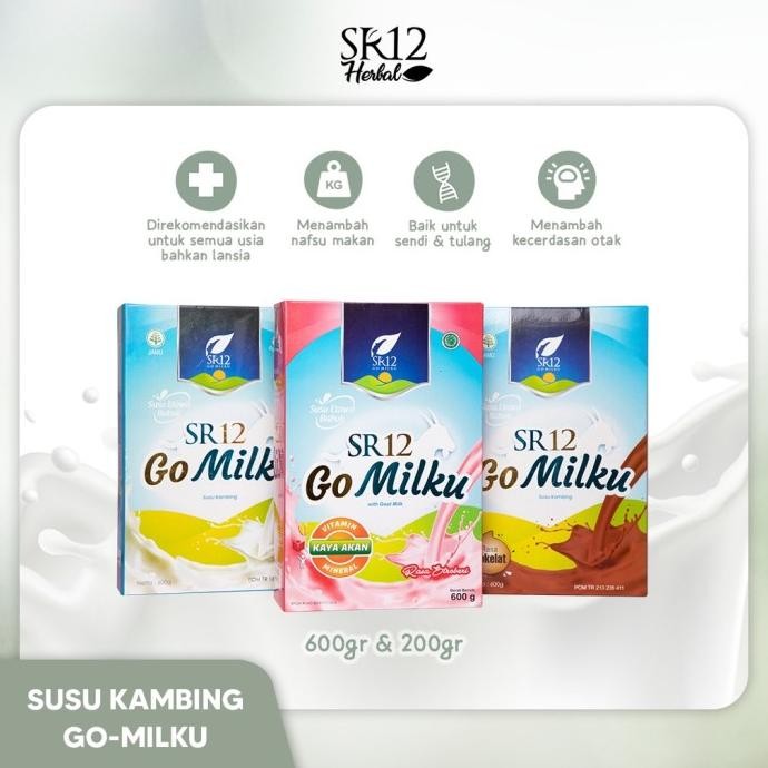 

SR12 - Go Milku | Susu Kambing Etawa unt Kesehatan dan Daya Tahan