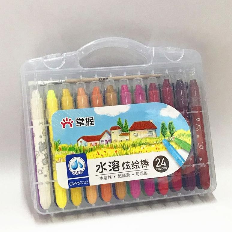 

Ex45 CRAYON GRASP / CRAYON GRASP MATA SEDANG / SILKY CRAYON / WATER SOLUBLE CRAYON / KRAYON WARNA Terlaris
