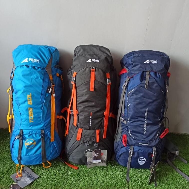 OP Tas Carrier Rei Toba 60L Tas Gunung Rei Toba 60 Liter TERLARIS