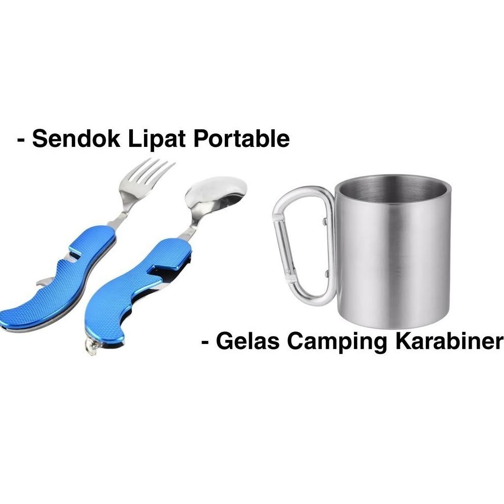 OP Tas Gunung | Tas Carrier | Arei Outdoorgear | Toba 60L | Atmos 60L | Paket Hemat alat Pendaki Gun