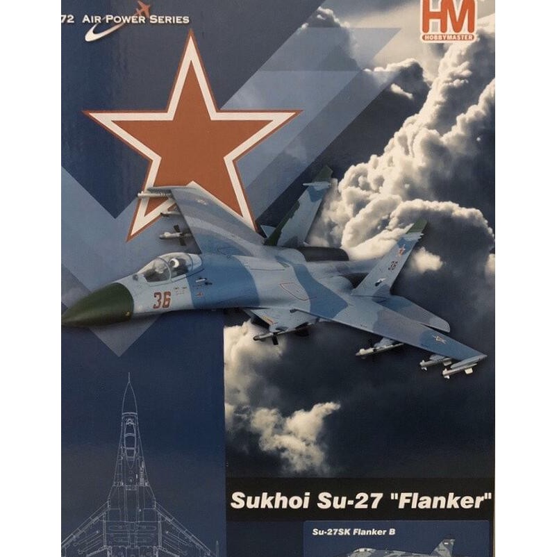 Diecast Pesawat Tempur Sukhoi Su-27 Tni Au 1/72 By Hobby Master