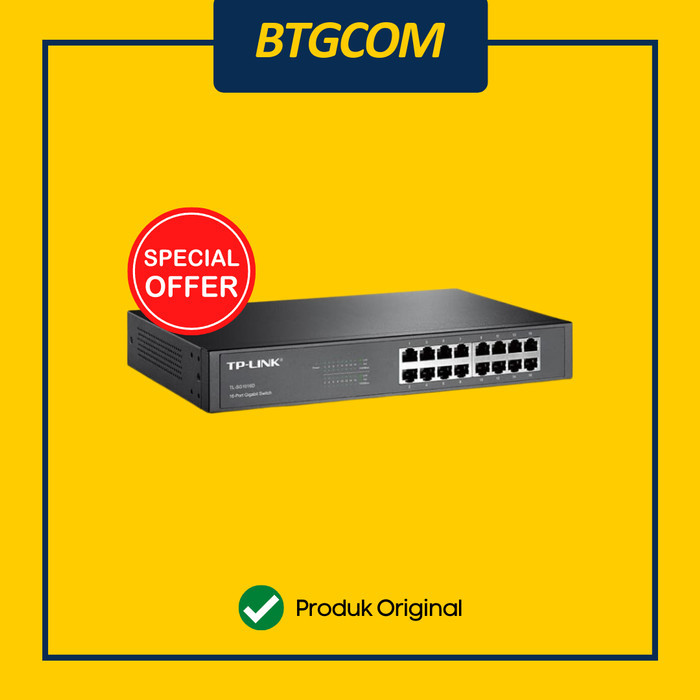 TP-Link TL-SG1016D 16-Port Gigabit Desktop / TPLink TLSG1016D