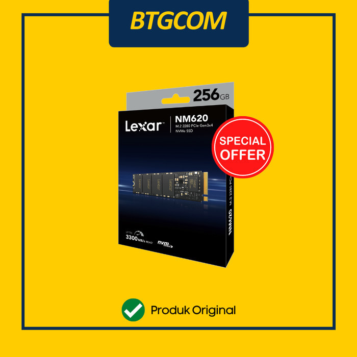 SSD M.2 NVME LEXAR NM620 256GB LNM620 256G-RENANG M2 256 GB