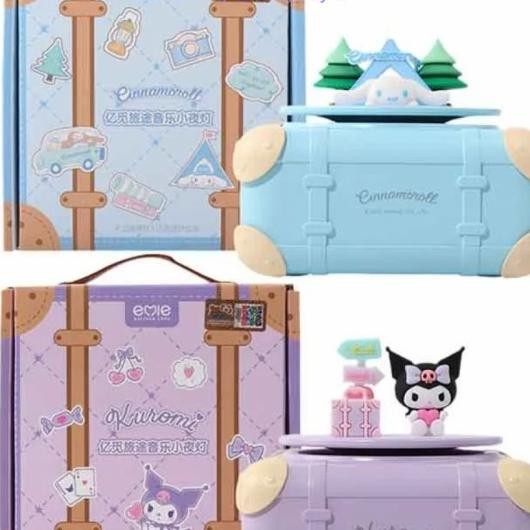 Speaker Bluetooth Music Box Sanrio Kotak Musik Sanrio Cinnamoroll Kuro