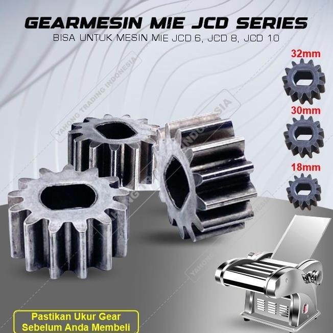 New Item Gear Spare Part Mesin Mie Jcd 6 Jcd 8 Jcd 10 Baru
