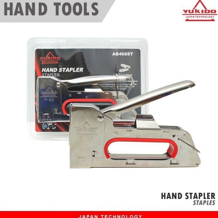 

ty-65 Promo Paket Staples + Isi Refill Staples Tembak R23 Staples Manual Paket + Isi Refill Staples Gun Tacker Stapler Staples Perekat Powerfull original YUKIDO Hemat