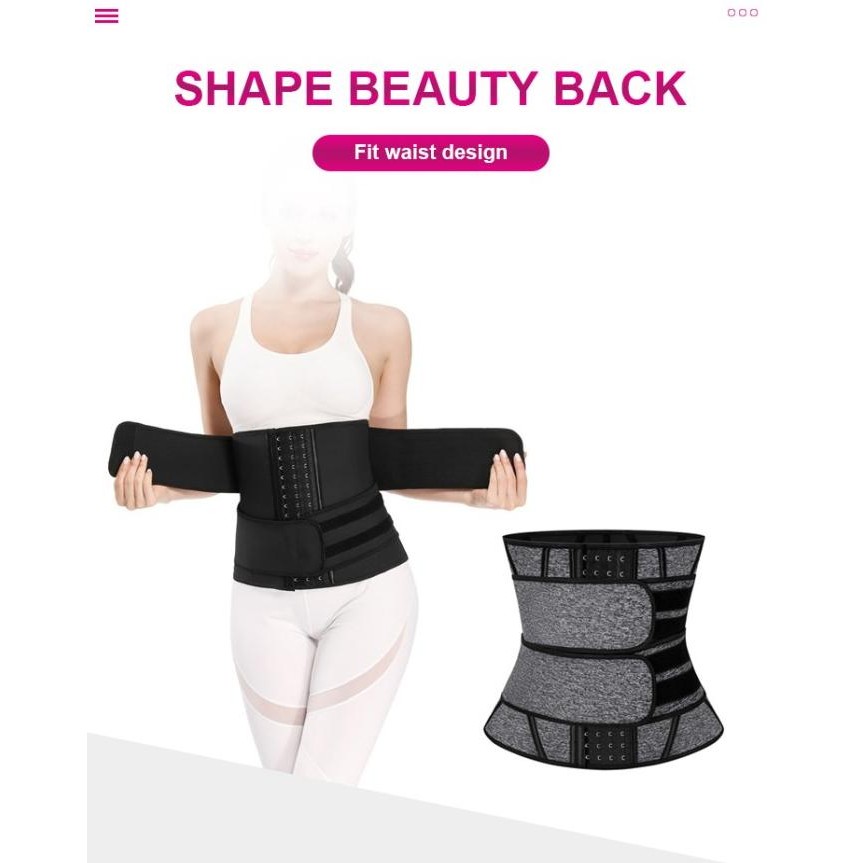 

Waist Trainer Body Shaper Women Slimming Korset Pelangsing Perut Murah