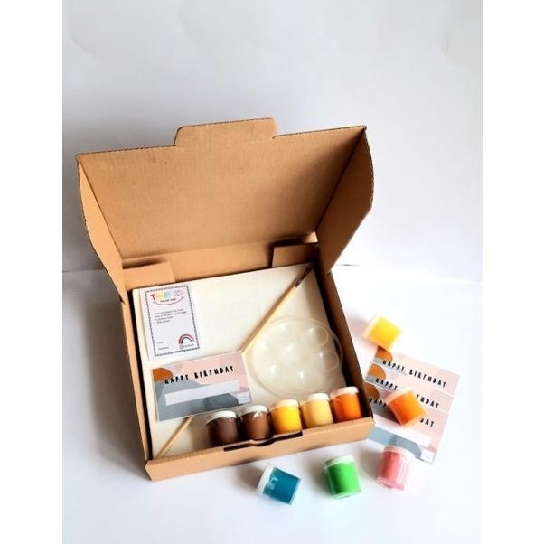 

Azalia Ready Memphis Painting Kit Premium By Cipratind Alat Lukis Bingkisan