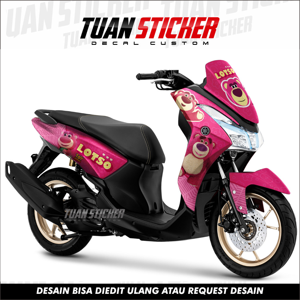 Sticker Striping stiker Decal Yamaha Lexi full body Sticker Striping Decal Lexi lotso
