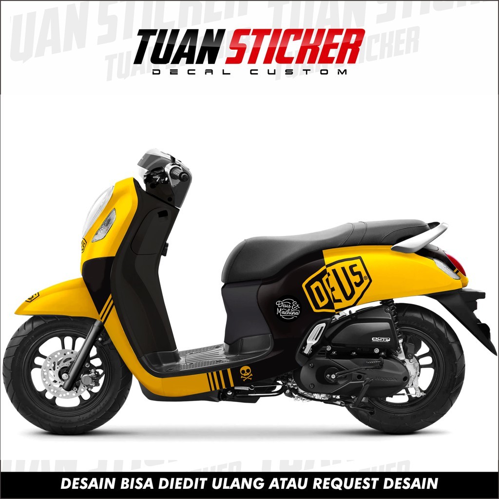 Sticker Striping Decal Scoopy 2021, sticker scoopy 2021, striping scoopy 2021 stiker scoopy 2021 yl