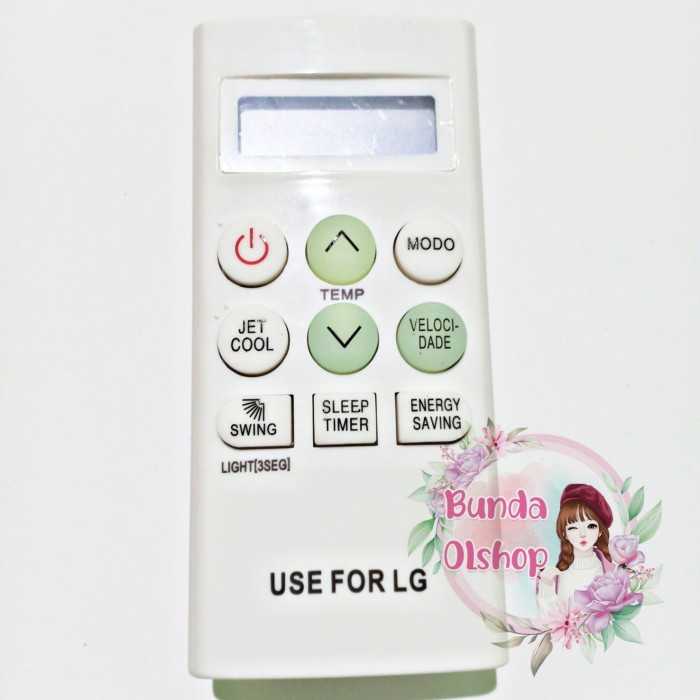 cusss order] Remote AC LG Jet Cool Remot AC LG JetCool Kecil