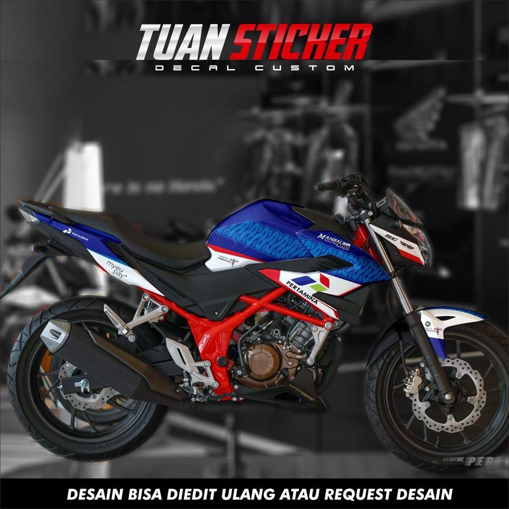 Sticker Striping Decal New CB 150R, Sticker CB 150 R, Decal CB150R Full Body Mandalika racing
