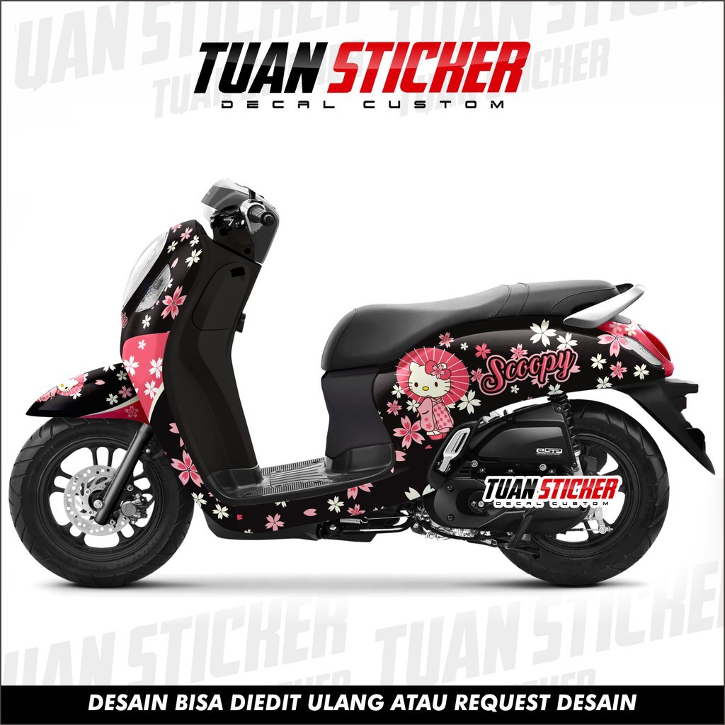 Sticker Striping Decal Scoopy 2021, sticker scoopy 2021, striping scoopy 2021 stiker scoopy 2021 Hkt