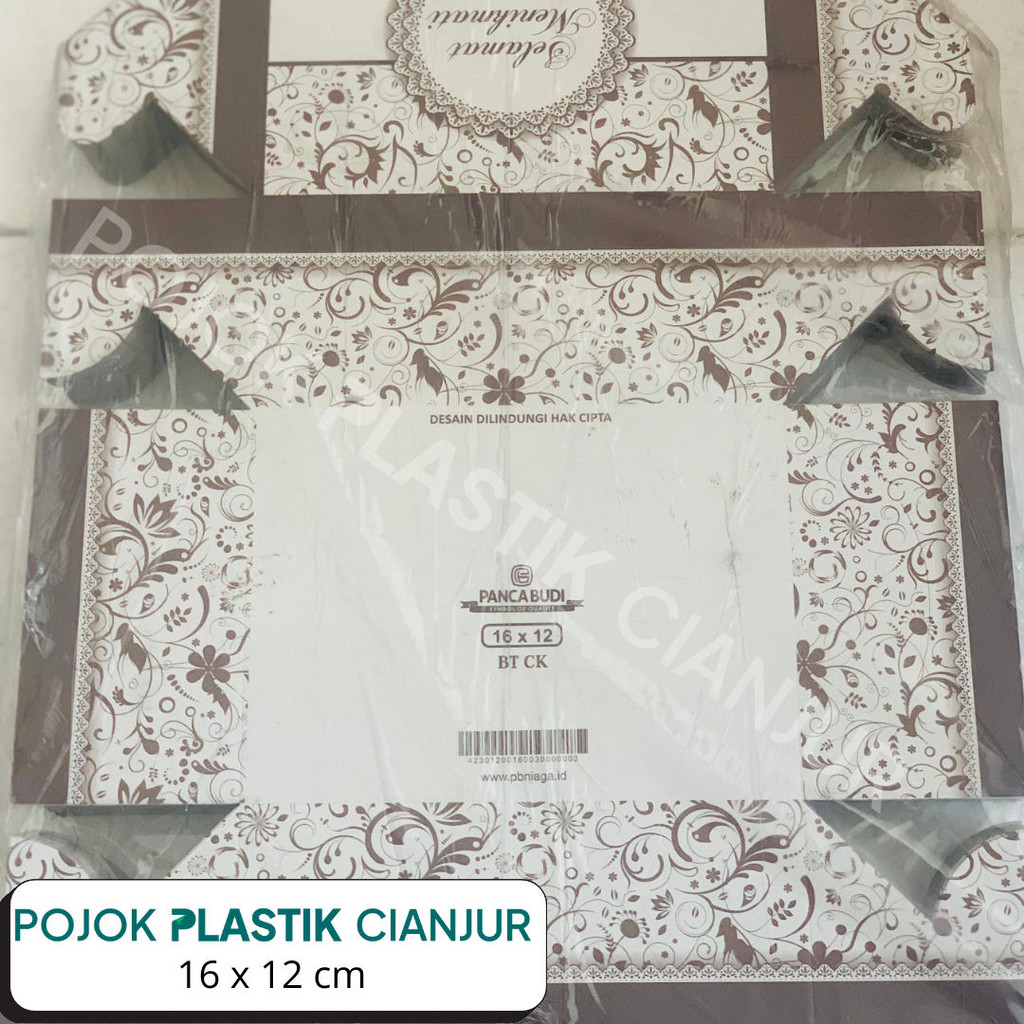 [Pcs] Snack Box / Dus Snack PANCA BUDI 16x12 Batik