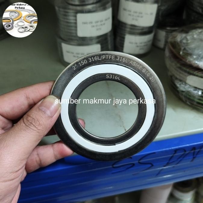 

Swg Ansi 150 Ss316 Filler Ptfe ( Spiral Wound Gasket Ansi 150 ) 2