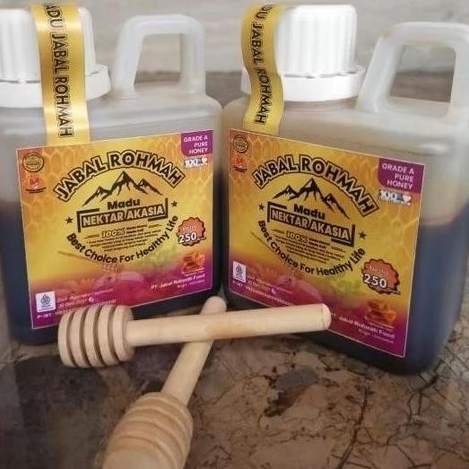 

Madu Asli Murni 250gr Jabal Rohmah Nektar Akasia Grade A 100% Alami Pure Raw Honey