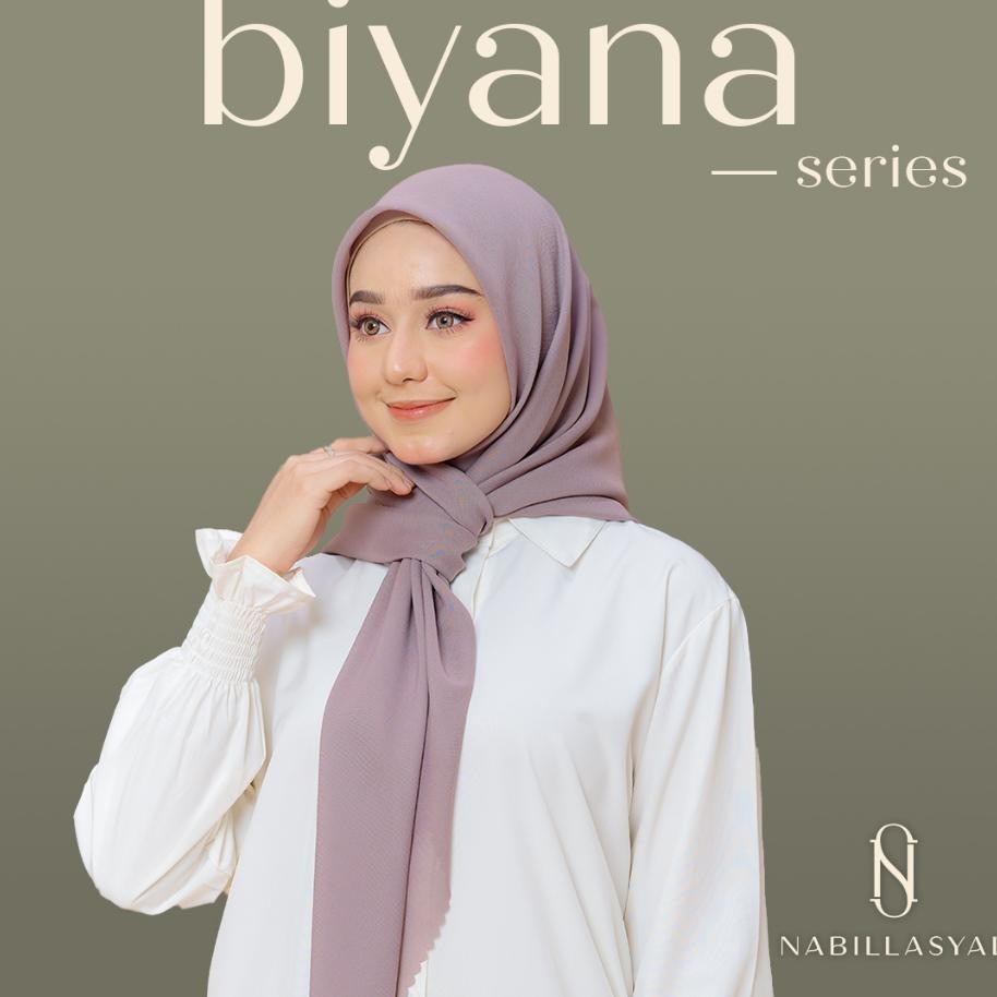 Biyana Series | Instant Hijab Segi Empat