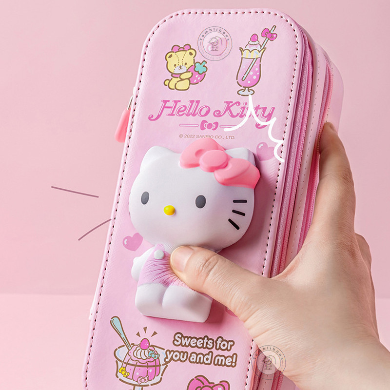 

E34 DOUBLE DECKER TEMPAT PENSIL SQUISHY DUA N PEN HOLDER SQUISHY K1Z