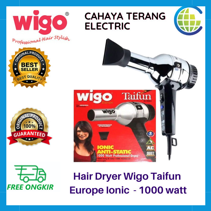 Hair Dryer Wigo Taifun Europe Ionic