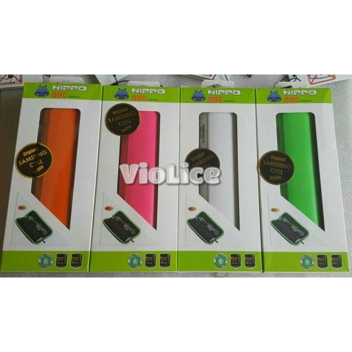 Hippo Nuc 10000 mah Power Bank Garansi resmi Hippo PowerBank Pink etc
