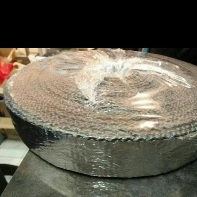 

Thermotape Glass Fiber Putih + Alumunium 3" Inch ( P. 30 Meter )