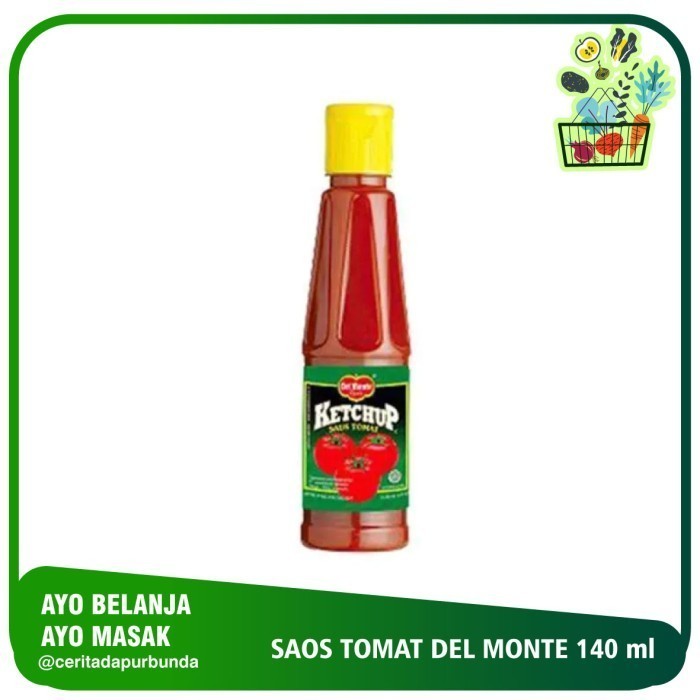 

DEL MONTE Saos Tomat botol 140 ml