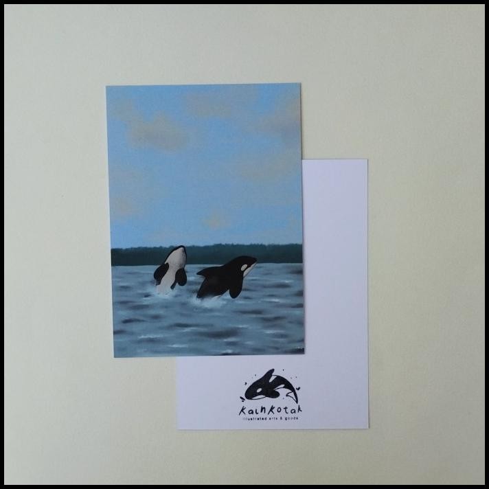 

GRATIS ONGKIR SUMMER ORCA ARTPRINT / POSTCARD !!!!!!