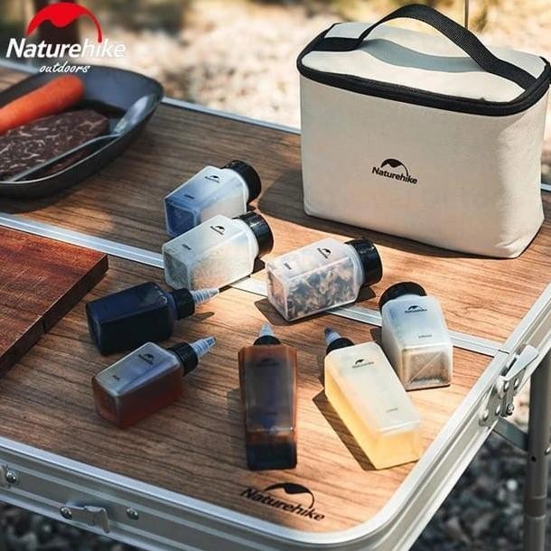 TERBARU Botol bumbu set naturehike CNH22CJ043 perlengkapan alat masak camping