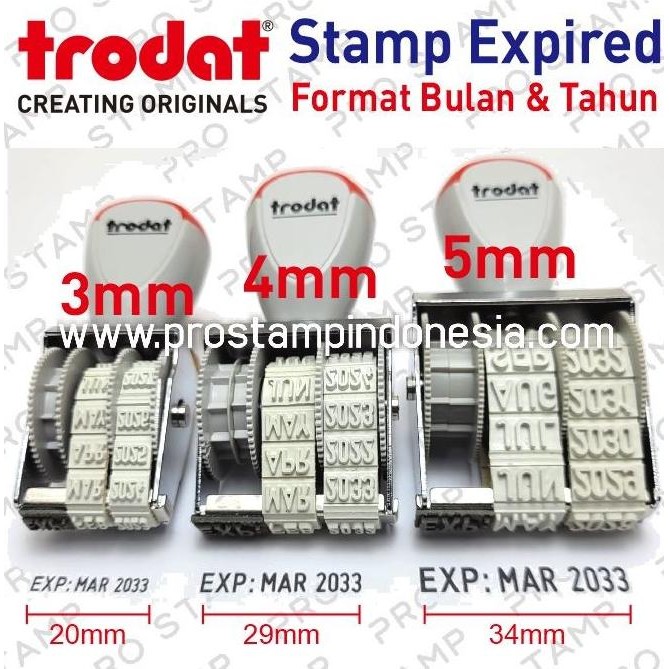 

New | Bagus Stempel Expired / Exp Format Bulan & Tahun