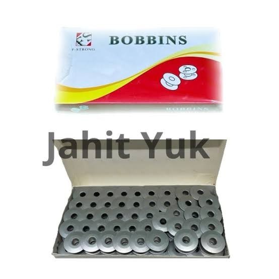 

Produk Unggulan] [1 DOS ISI 100 PCS] SPOOL ALUMINIUM MESIN JAHIT HIGHSPEED