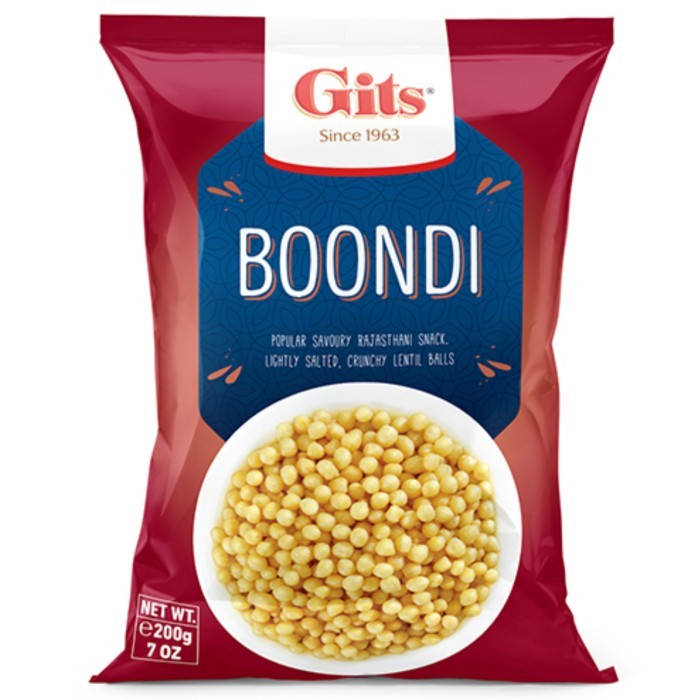 

{{{{}}] BOONDI GITS 200G / Namkeen / Indian Snacks