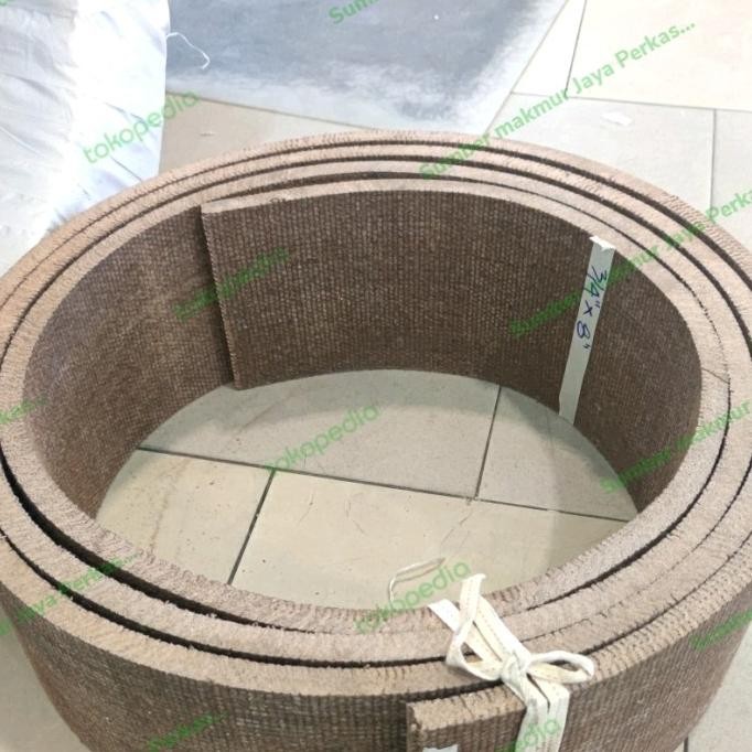 

Kampas Rem Asbestos ( Brake Lining Woven Gulungan ) 10Mm X 200Mm