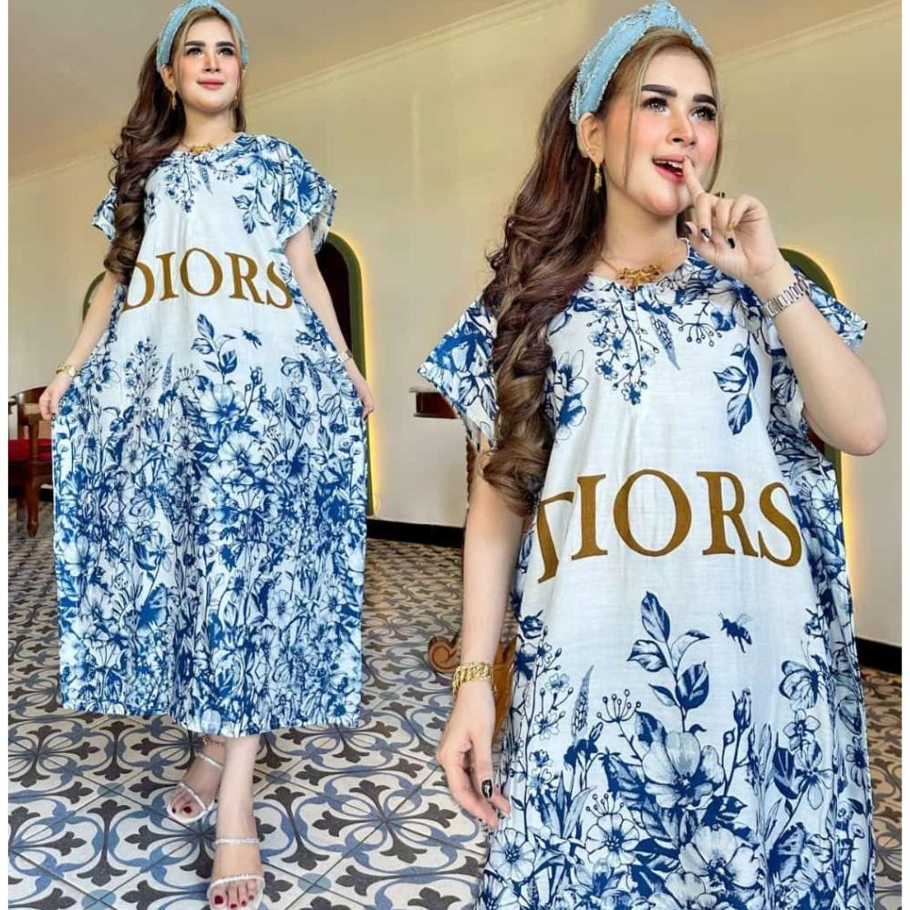 m-4 Daster Jumbo Brand Rayon Premium Resleting Busui Friendly Model Lowo Kekinian Branded Terbaru Me