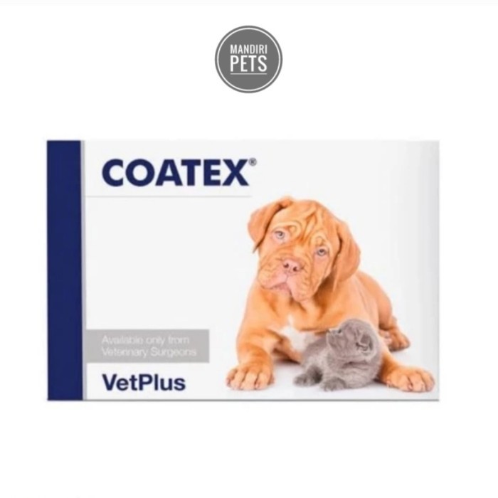 Coatex Vetplus Vitamin Bulu & Kulit Anjing Kucing