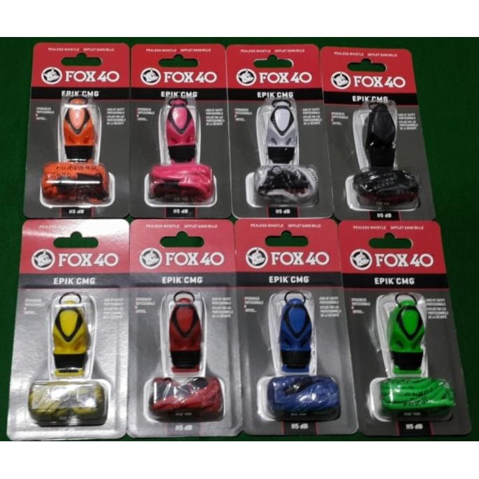 

PELUIT FOX 40 EPIK CMG + LANYARD 115 DB ORI ORIGINAL DAN TERPERCAYA