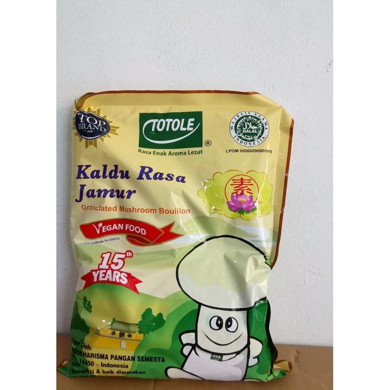 

Kaldu Jamur Totole 1Kg Yedap Rasa