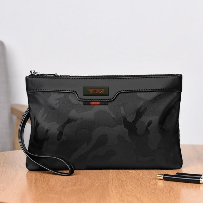 Tas Tangan Pria Wanita Clutch Branded Handbag Loreng Camo Dompet Hp