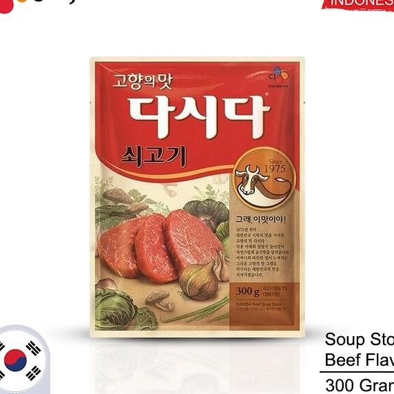 

Cj Soup Sto Sogogi Dashida - Bumbu/Kaldu Sup Rasa Daging Sapi 300G