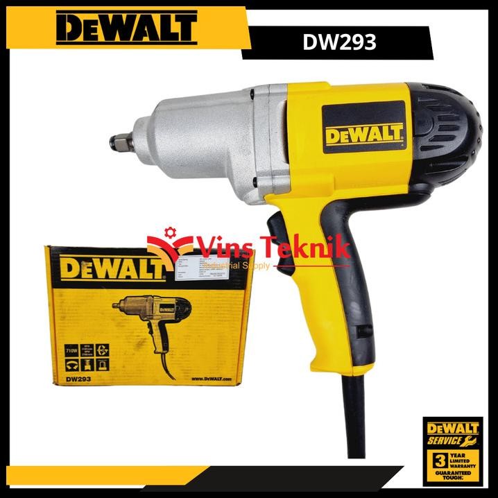 Mesin Impact Electrik Impact Wrench Dewalt Dw293 1/2Inch Dw 293