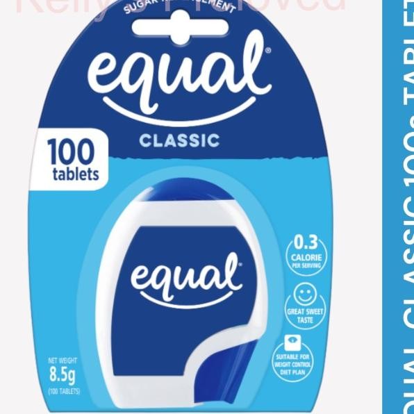 

Equal Classic Tablet | Sweetener Zero Cale | Pemanis Gganti Gula