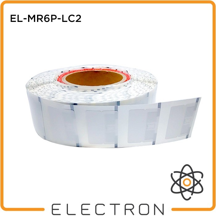

EL-MR6P-LC2 UHF RFID Paper Label Tag Lipat Monza R6-P Sticker EPC Gen2