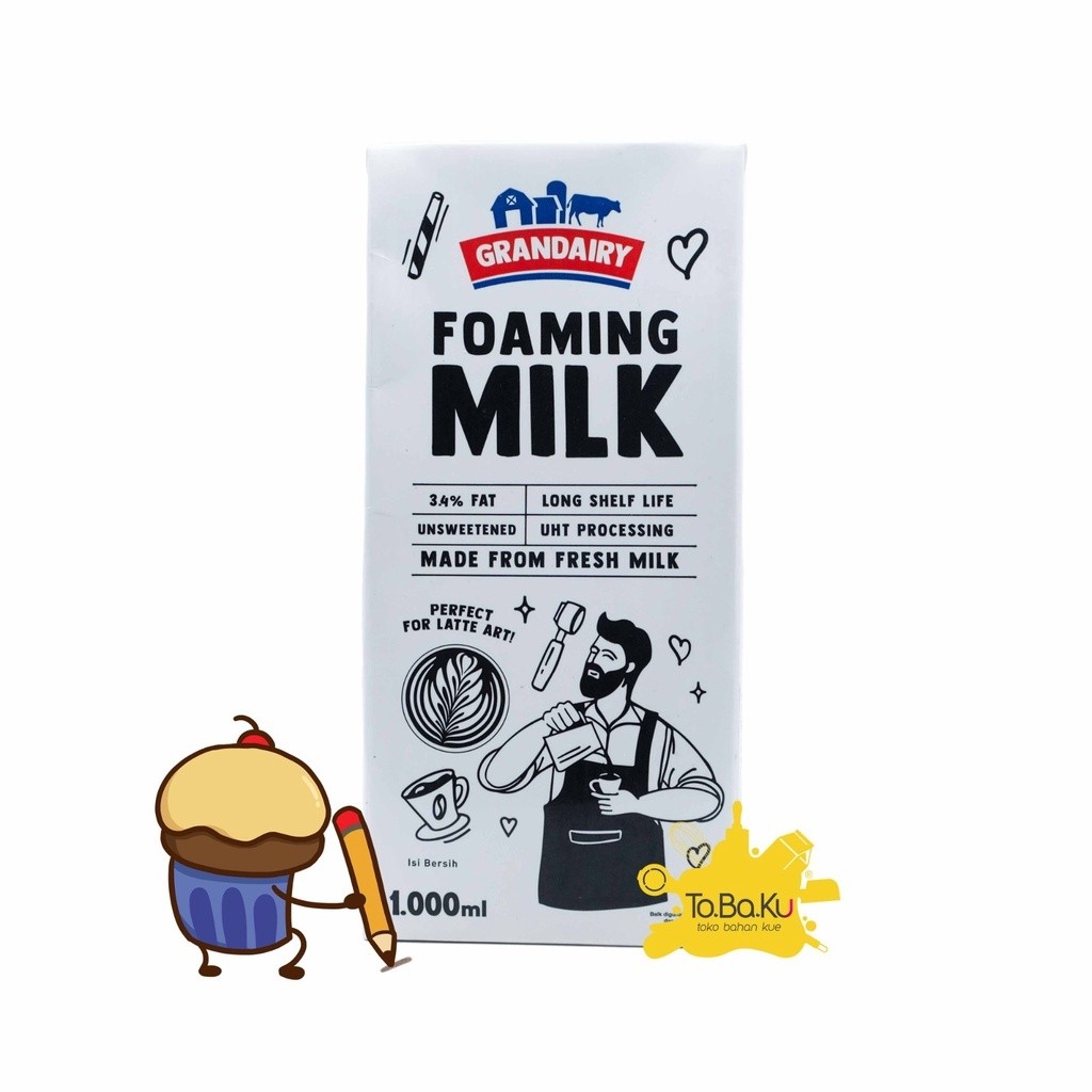 

Grandairy Foaming Milk 1Ltr