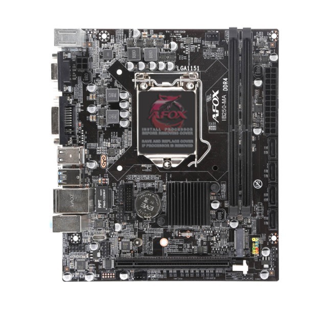 MOTHERBOARD AFOX B250 / IB250-MA4-V2 INTEL LGA 1151 PLUS PROCESSOR