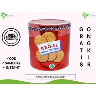 

Regal Marie Kaleng 550 Gram - Cemilan Biskuit Tinggi Protein