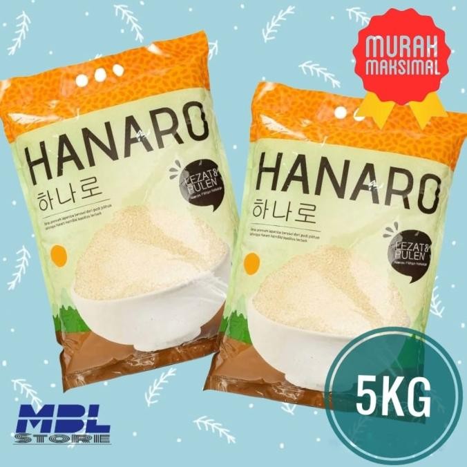 

Beras Korea Hanaro 5 kg - Hanaro Japonica Korean Rice 5 kg HFS